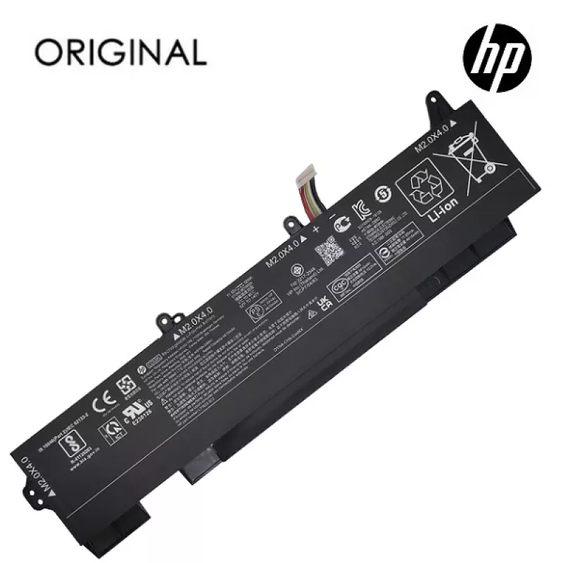 HP CC03XL Type2 Original Laptop Battery, 4610mAh, 4-Cell Li-ion, 15.4V, 70.9Wh, Black