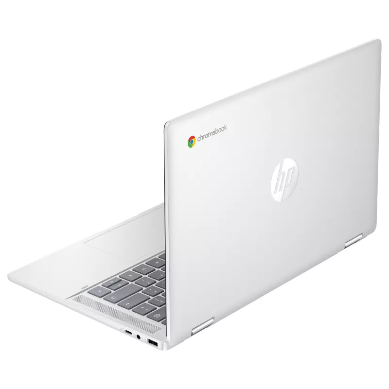 HP Chromebook x360 14b-cd0420ngx - 14 inch FHD IPS Touchscreen Convertible - Intel N200 - 8GB RAM - 128GB UFS - Chrome OS - Silver