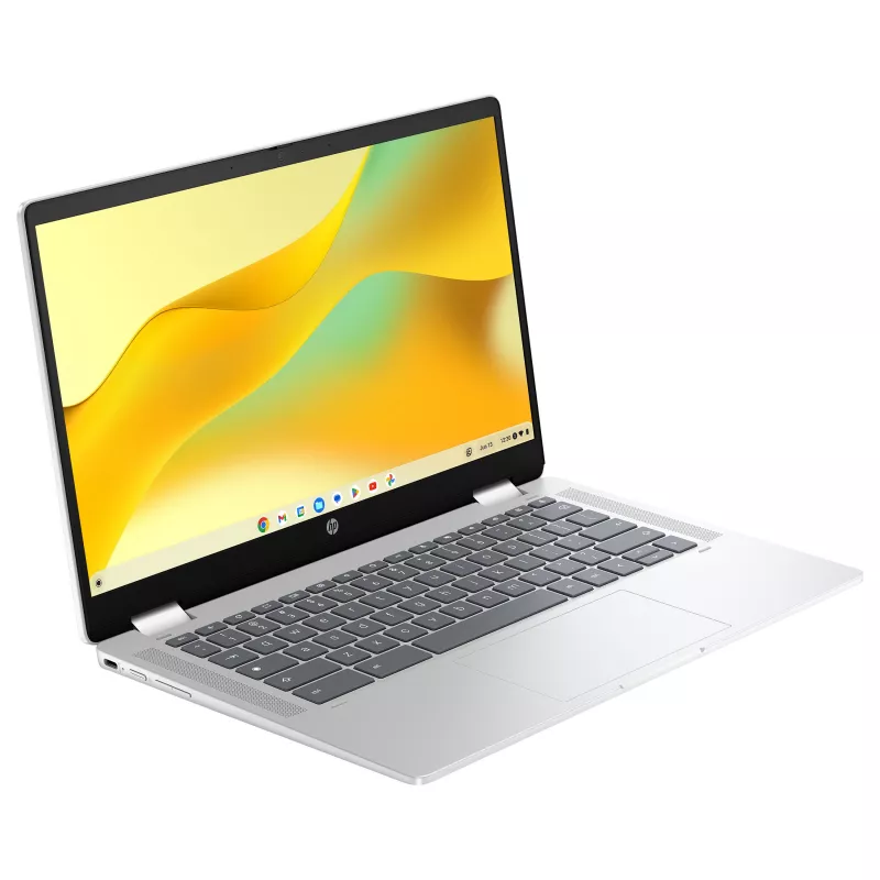 HP Chromebook x360 14b-cd0420ngx - 14 inch FHD IPS Touchscreen Convertible - Intel N200 - 8GB RAM - 128GB UFS - Chrome OS - Silver