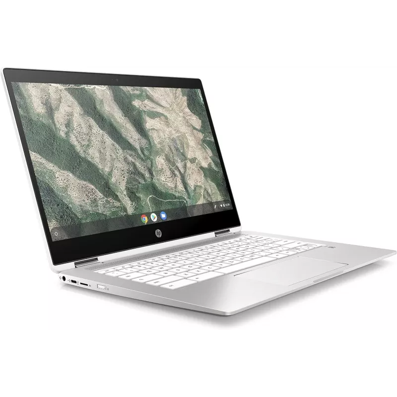 HP Chromebook x360 14c-cc0004na 14 inch FHD Touch 2-in-1 Laptop (Intel Core i5-1135G7, 8GB RAM, 256GB SSD, Chrome OS, Natural Silver)