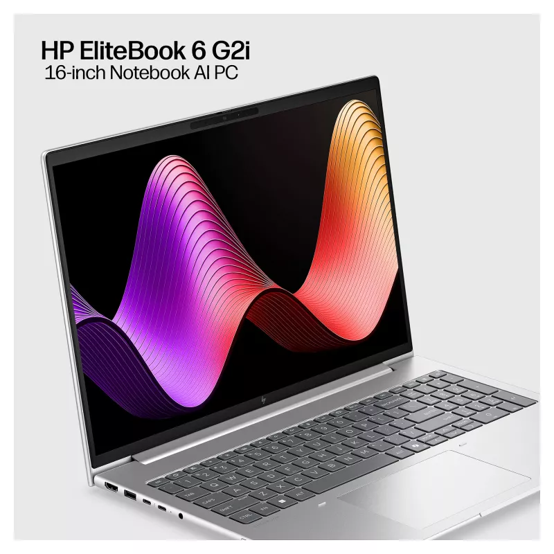 HP EliteBook 6 G2i 16 inch WUXGA Intel Core 5 320 16GB RAM 512GB SSD Windows 11 Pro Silver Notebook