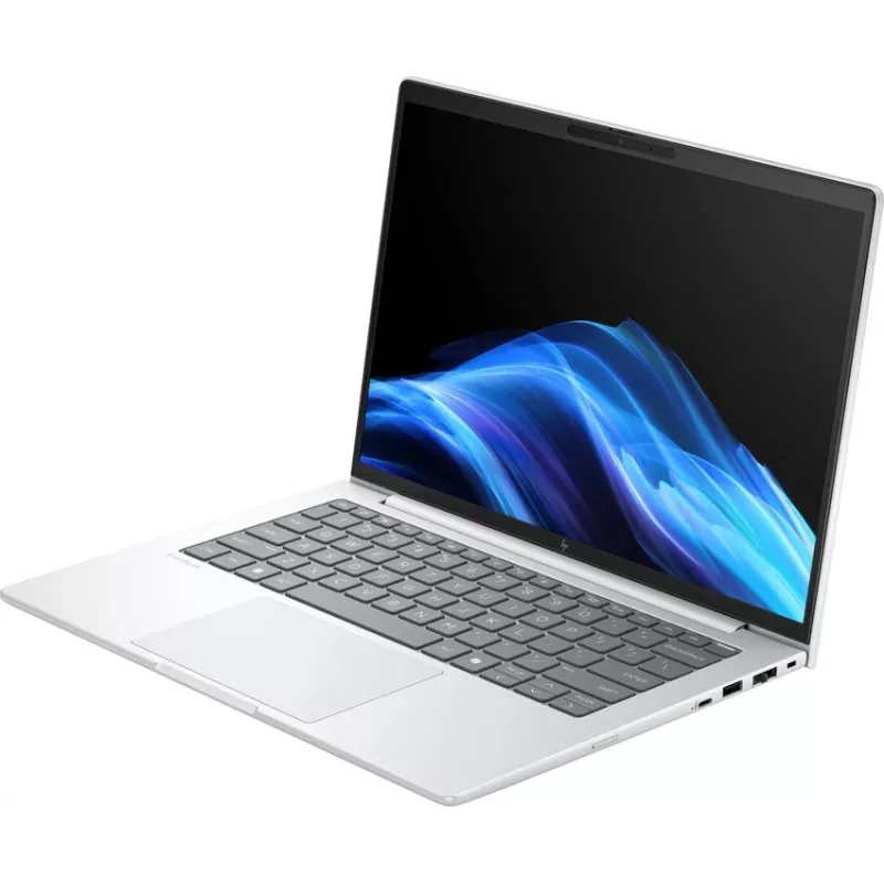 HP EliteBook 8 G1i 14 inch Laptop - Intel Core Ultra 5 228V, 32GB RAM, 512GB SSD, 14 inch WUXGA IPS, Windows 11 Pro, Pike Silver