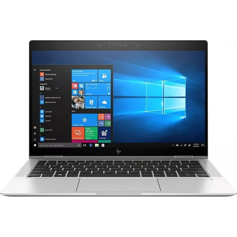 HP EliteBook x360 1030 G3 13.3 inch FHD Touchscreen Convertible Laptop, Intel Core i5-8250U, 8GB RAM, 256GB SSD, Windows 10 Pro, Silver