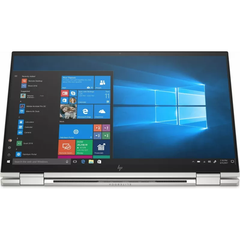 HP EliteBook X360 1040 G7 14 inch FHD Touchscreen Convertible Laptop, Intel Core i5-10210U, 16GB RAM, 512GB SSD, Windows 10 Pro, Silver (Refurbished)