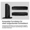 HP EliteDesk 8 Mini G2a Mini PC, AMD Ryzen AI 5 435, 16GB RAM, 512GB SSD, Windows 11 Pro, Black