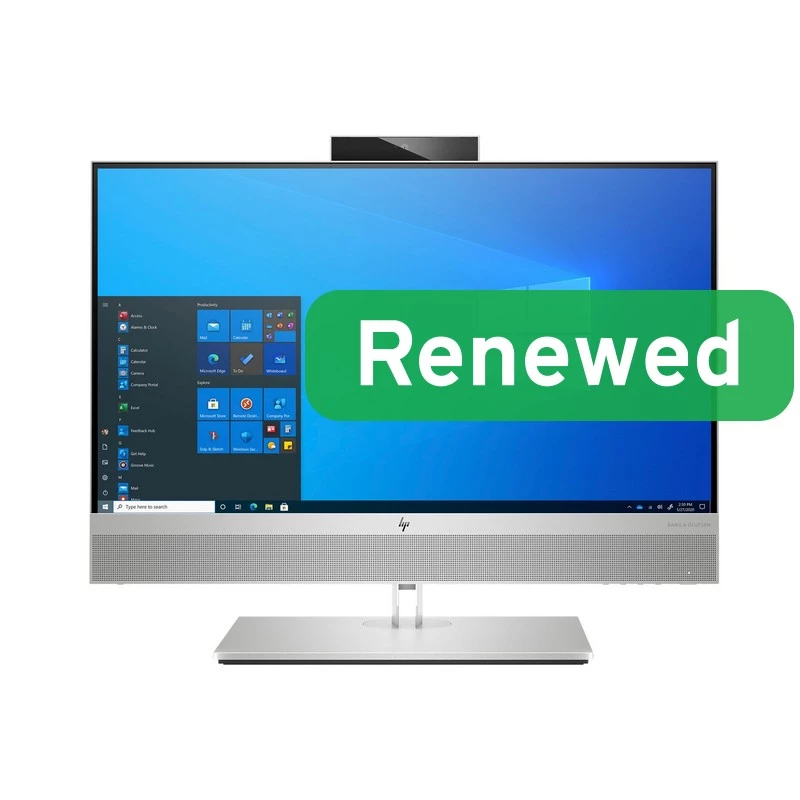 HP EliteOne 800 G8 AIO 24 All-in-One PC - Intel Core i5-11500, 16GB DDR4 RAM, 256GB SSD, 23.8 inch Full HD, Windows 11 Pro (Renewed Grade A)