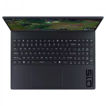 HP HyperX OMEN 15-ga0170ng Gaming Laptop, 15.6 inch FHD IPS 144Hz, Intel Core i5-14650HX, 16GB DDR5 RAM, 1TB SSD, NVIDIA GeForce RTX 5060, Windows 11 Home, German Keyboard, Shadow Black