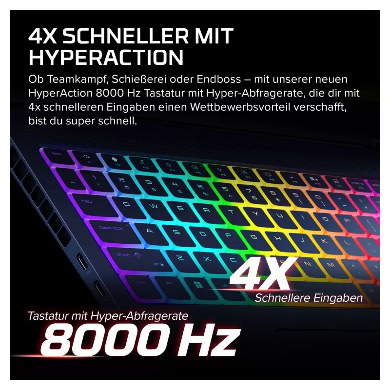 HP HyperX OMEN 16-ah1470ng Gaming Laptop, AMD Ryzen 7, RTX 5070 Ti, 32GB RAM, 1TB SSD, 16.1 inch QHD 270Hz, Windows 11 Home
