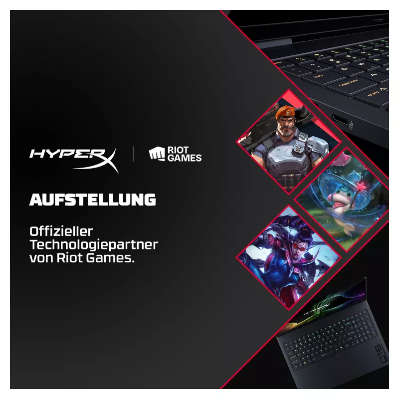 HP HyperX OMEN 16-am2170ng Gaming Laptop, 16.1 inch QHD 165Hz, Intel Core i7-14650HX, 16GB RAM, 512GB SSD, GeForce RTX 5070, FreeDOS, German Keyboard