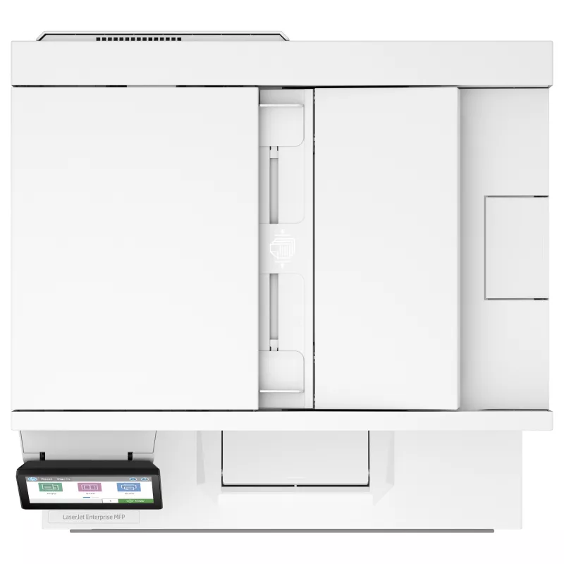 HP LaserJet Enterprise MFP 5601dn Multifunction Monochrome Laser Printer, A4, 50 ppm, Duplex, Network, Touchscreen