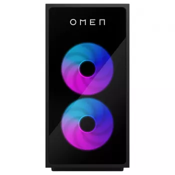 HP OMEN GT16-1474ng 35L Gaming Desktop PC, AMD Ryzen 7 9800X3D, 32GB DDR5, 1TB SSD, NVIDIA GeForce RTX 5070, Windows 11 Home, Shadow Black