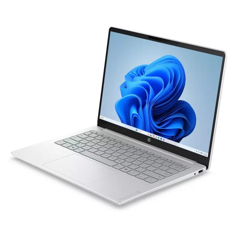 HP OmniBook 3 14-hu0012nwx 14 inch 2K IPS Laptop - Intel Core 3 100U, 8GB DDR5, 256GB SSD, Windows 11 Home, Glacier Silver