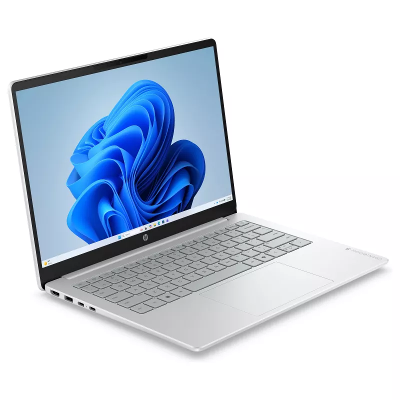 HP OmniBook 3 14-hy0131ng 14 inch FHD IPS Laptop, AMD Ryzen 3 7320U, 8GB RAM, 512GB SSD, Windows 11 Home, Natural Silver