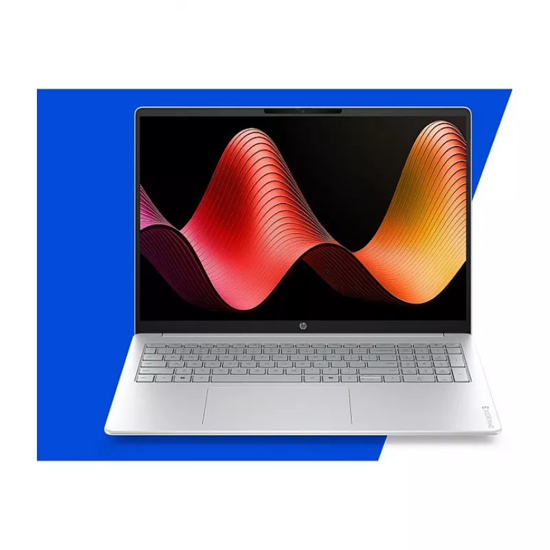 HP OmniBook 3 16-bu0055ngx 16-inch Laptop, Intel Core Ultra 5 225U, 24GB DDR5 RAM, 512GB SSD, Windows 11 Home, Silver