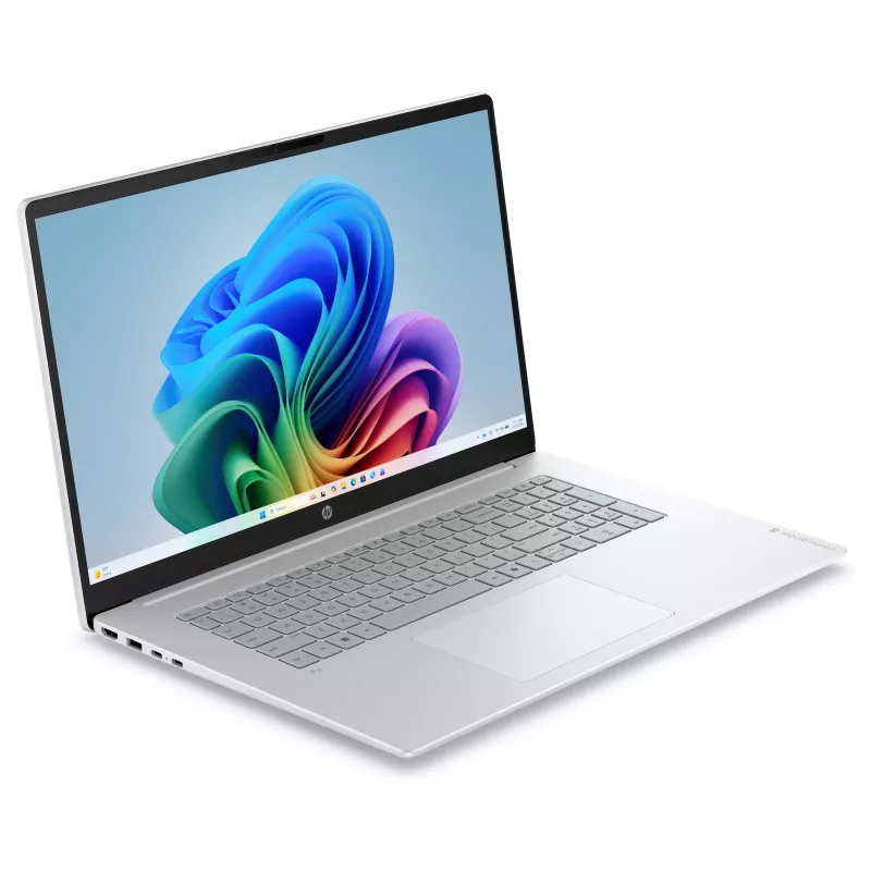 HP OmniBook 3 17.3 inch Laptop, Intel Core Ultra 5 225U, 8GB RAM, 256GB SSD, Windows 11 Home, Natural Silver