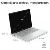 HP OmniBook 5 14-hh0470ngx Laptop, Intel Core Ultra 7 155H, 16GB RAM, 512GB SSD, 14 inch WUXGA IPS, Windows 11 Home, German Keyboard, Silver