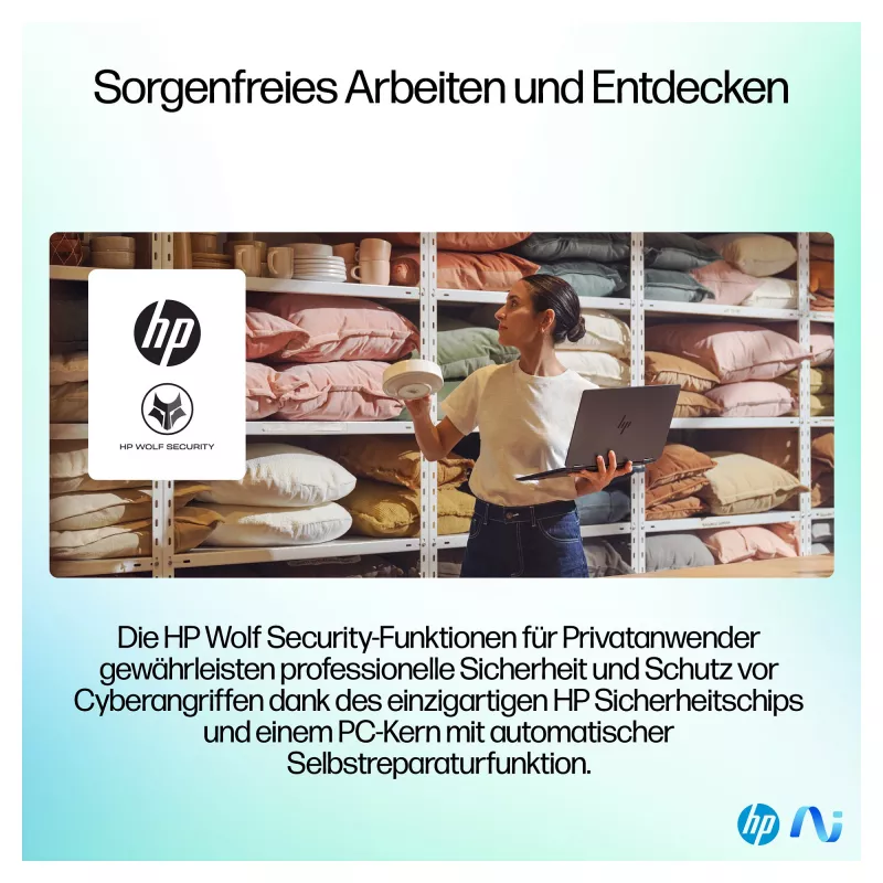 HP OmniBook Ultra Flip 14-fh0678ng 2-in-1 Laptop, Intel Core Ultra 7, 32GB RAM, 1TB SSD, 14 inch OLED Touchscreen, Windows 11 Home, Natural Silver