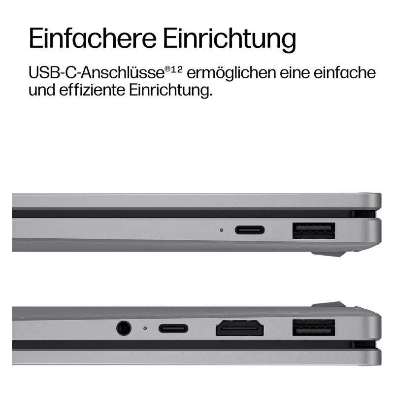 HP OmniBook X Flip 16-cc0451ng 16 inch Touchscreen 2-in-1 Laptop, Snapdragon X Elite, 16GB RAM, 512GB SSD, Windows 11 Home, Meteorite Grey