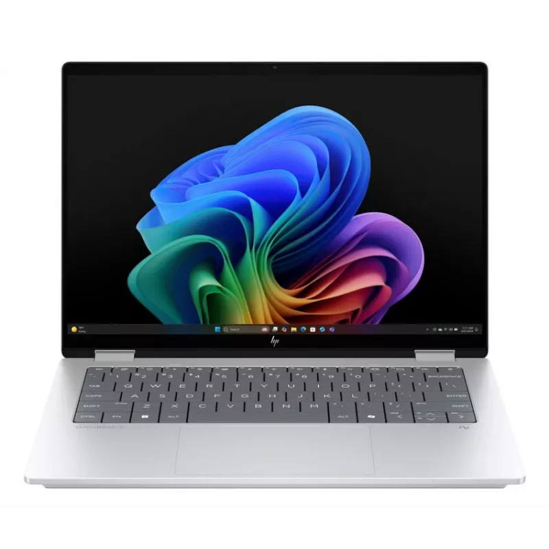 HP OmniBook X Flip NGAI 14-fm0705nz 14 inch 2-in-1 Laptop - Intel Core Ultra 7, 32GB LPDDR5X, 512GB SSD, WUXGA Touch, Win11 Home
