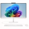 HP OmniStudio 27-cw0471ng All-in-One PC, 27 inch QHD IPS, AMD Ryzen AI 7 445, 16GB RAM, 512GB SSD, Windows 11 Home, White