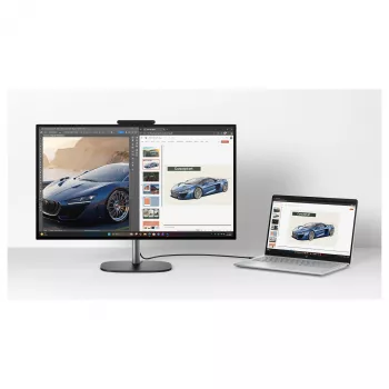 HP OmniStudio X 27-cx0452ng All-in-One PC, 27 inch QHD IPS Display, Intel Core Ultra 5, 24GB DDR5 RAM, 1TB SSD, Windows 11 Home, White