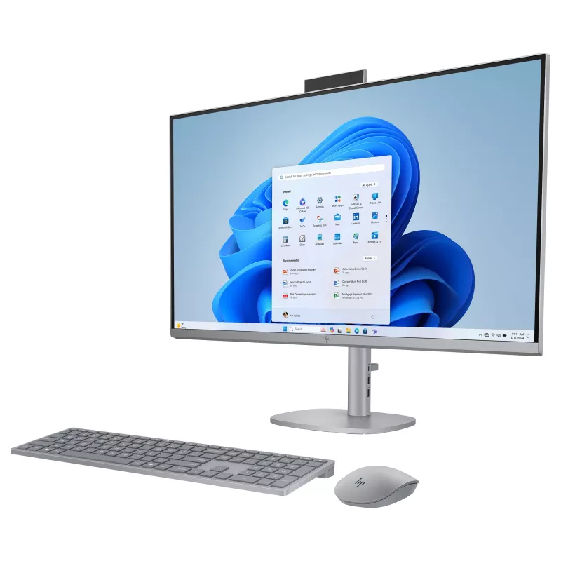HP OmniStudio X All-in-One 32-c0077ng, silver, Windows 11 Home