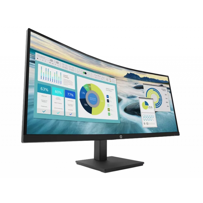 HP P34hc G4 34-inch Curved WQHD Monitor (Refurbished)