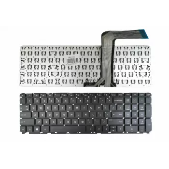 HP Pavilion 15-P Series Replacement Keyboard (US International Layout, Black, with Frame)
