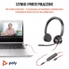 HP Poly Blackwire 3325 Stereo Microsoft Teams Certified USB-C Headset +3.5mm Plug +USB-C/A Adapter