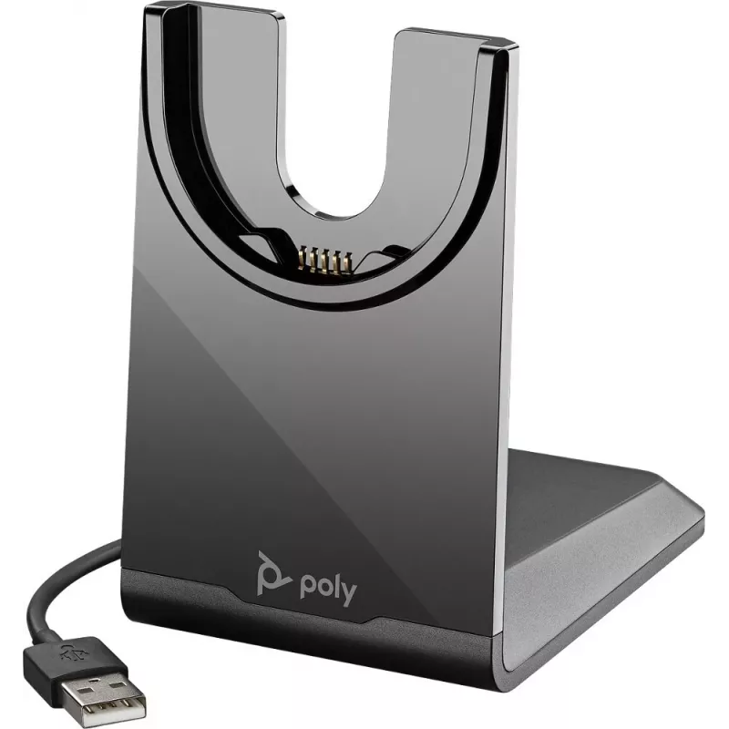 HP Poly Charging Stand for Voyager 4300 UC Series 4310, 4320, Voyager Focus 2 Office, 2 UC (220265-01)