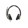 HP Poly Mission 825 Stereo USB Wired Headset with Active Noise Cancellation, Black, Certified for Microsoft Teams, Zoom, Google Meet, Works With Chromebook