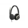 HP Poly Mission 825 Stereo USB Wired Headset with Active Noise Cancellation, Black, Certified for Microsoft Teams, Zoom, Google Meet, Works With Chromebook