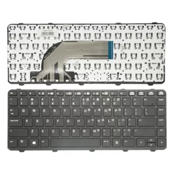 HP ProBook 430 G2, 440 G0, 440 G1, 440 G2, 445 G2, 630 G2, 640 G1, 645 G1 Keyboard with Frame