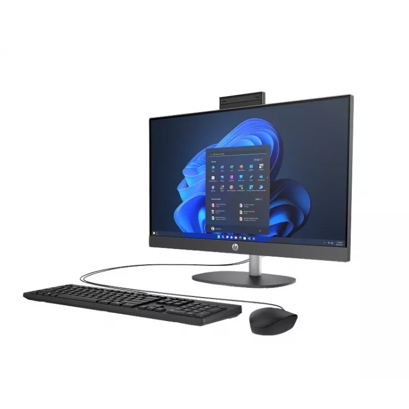 HP ProOne 245 G10 AiO, Ryzen 5 7520U, 8 GB RAM, Windows 11 Pro, SSD (Refurbished)
