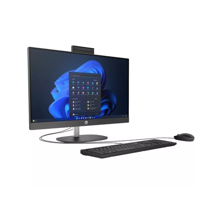 HP ProOne 245 G10 AiO, Ryzen 5 7520U, 8 GB RAM, Windows 11 Pro, SSD (Refurbished)