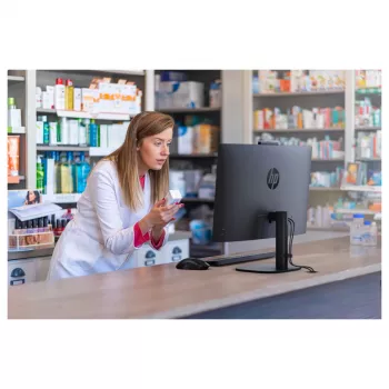 HP ProStudio 2 G2a All-in-One PC, 23.8 inch FHD, AMD Ryzen 5 2200G, 16GB RAM, 512GB SSD, Windows 11 Pro, Black
