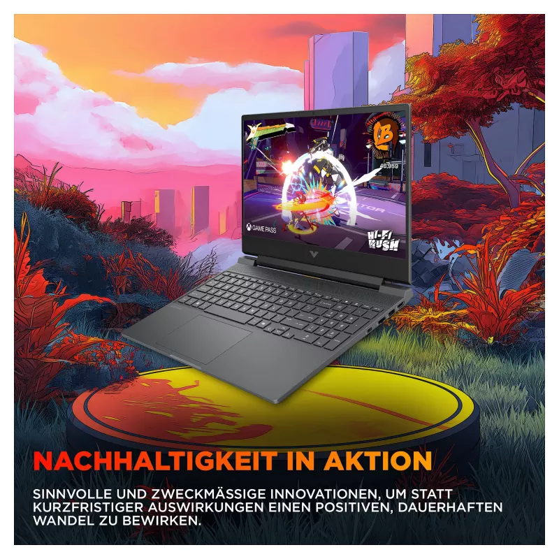 HP Victus 15-fa2177ng Gaming Laptop, 15.6 inch FHD 144Hz, Intel Core i7-13620H, 12GB RAM, 512GB SSD, NVIDIA GeForce RTX 5060, Windows 11 Home