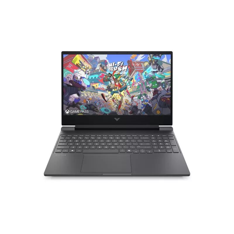 HP Victus 15-fb3124nn Gaming Laptop, 15.6 inch FHD IPS 144Hz, AMD Ryzen 5 7535HS, 16GB DDR5, 512GB PCIe SSD, NVIDIA GeForce RTX 4050 8GB, Windows 11 Home, Black