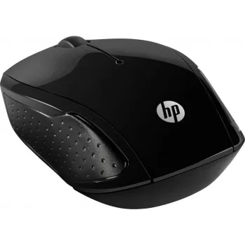 HP Wireless Mouse 200 - 2.4 GHz Optical Mouse, 1000 DPI, 3 Buttons, Ambidextrous, Black X6W31AA#ABD