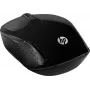 HP Wireless Mouse 200 - 2.4 GHz Optical Mouse, 1000 DPI, 3 Buttons, Ambidextrous, Black X6W31AA#ABD