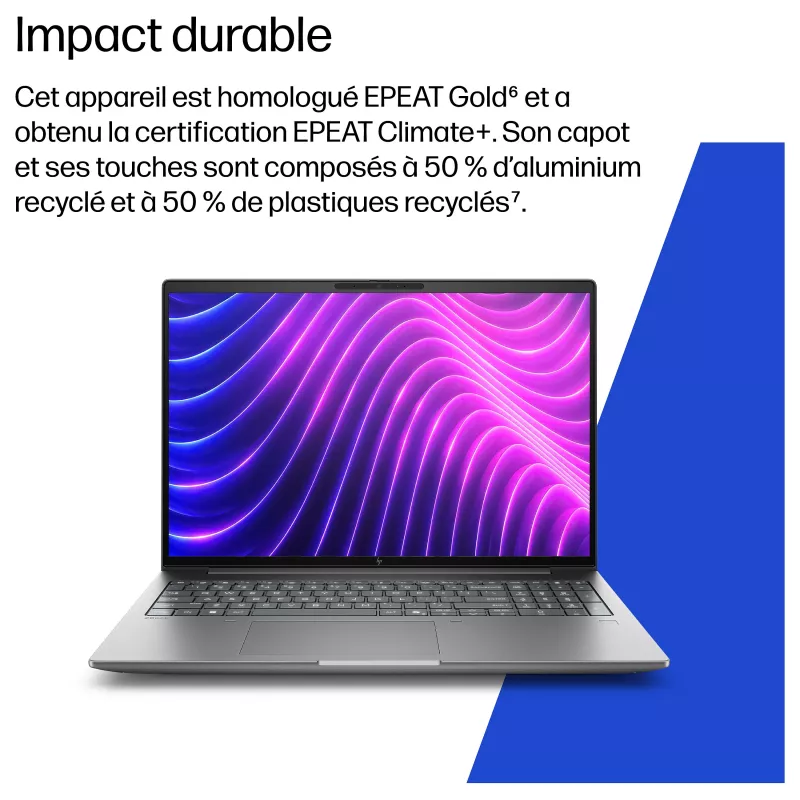 HP ZBook 8 G2i Mobile Workstation - Intel Core Ultra 9 388H - 64GB RAM - 1TB SSD - 16 inch WQXGA - Windows 11 Pro - Silver