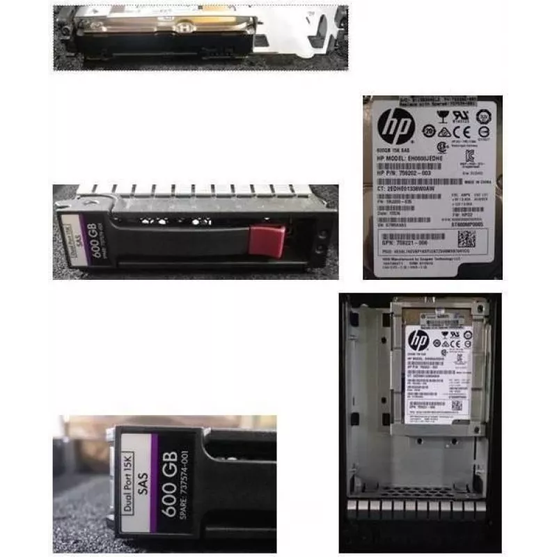 HPE 600GB 3.5 inch 15K SAS 12Gb/s Enterprise Hard Drive (737574-001)