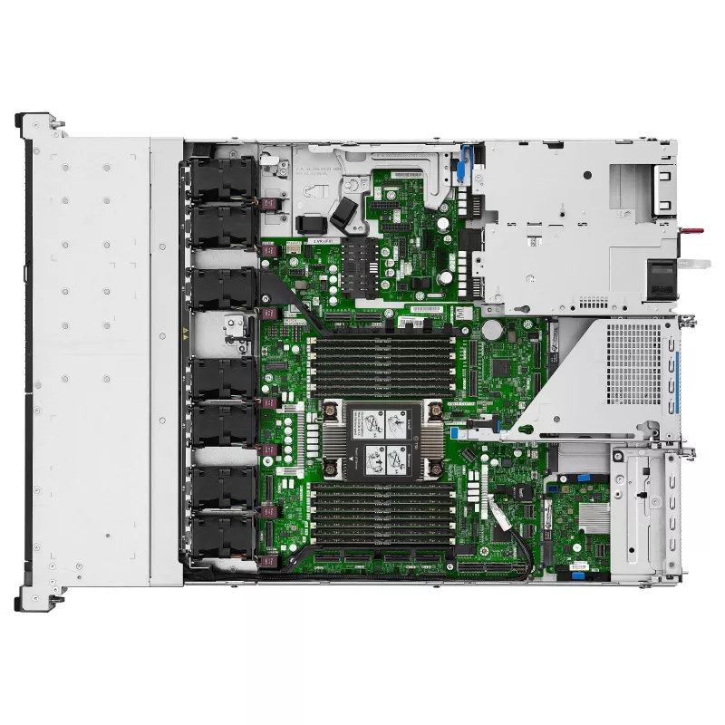 HPE ProLiant DL320 Gen12 1U Rack Server, Intel Xeon 6505P 2.2GHz 12-Core, 64GB DDR5 RAM, 8 SFF Hot-Plug, MR408i-o, 2x1000W