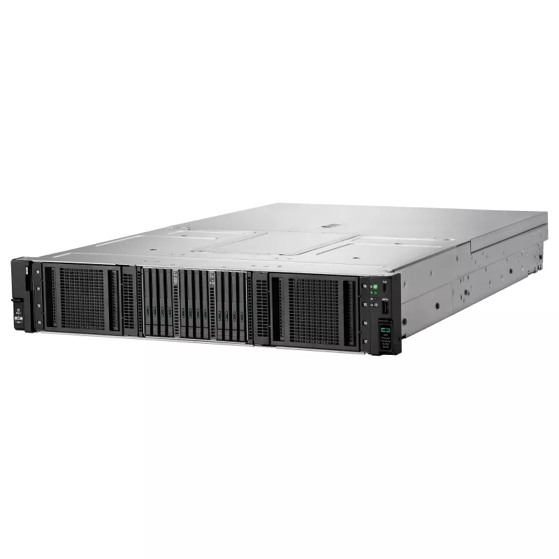 HPE ProLiant DL340 Gen12 2U Rack Server with Intel Xeon Gold 6505P, 64GB DDR5, 8 SFF Bays, MR408i-o, Dual 1000W PSU