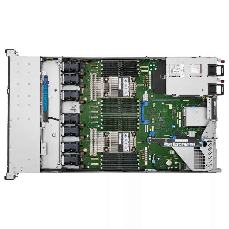 HPE ProLiant DL360 Gen12 Server, 6505P 2.2GHz 12-Core, 2x32GB RAM, 8SFF Hot Plug, MR408i-o, 2x1000W