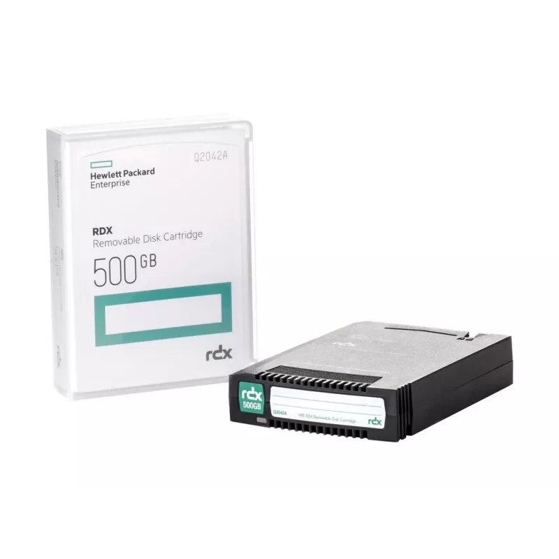HPE RDX 500 GB / 1 TB Removable Disk Cartridge Q2042A