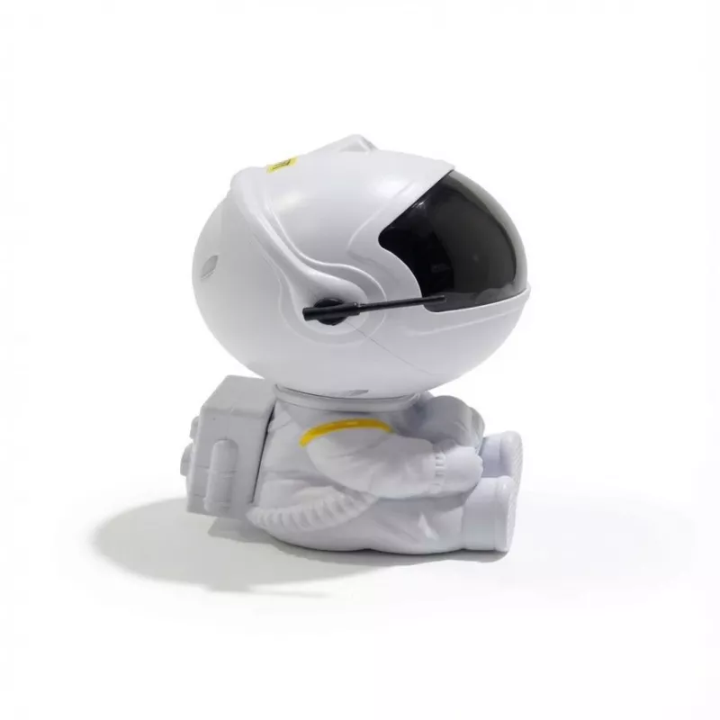 HQ Sitting Astronaut Star Sky & Nebula Projector with 360° Rotating Head and Remote Control White