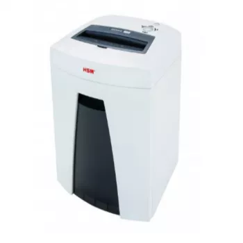 HSM Securio C18 Cross Cut Paper Shredder, 3.9x30 mm, P-4, 10-12 Sheets, 25 L