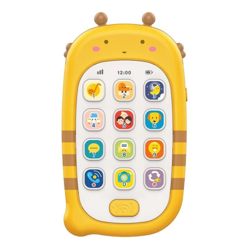 Huanger HE0536 Toy Phone with Recording Function (Yellow)