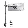 HUANUO HNCM9 Single Monitor Mount for 13-32 inch Screens, Gas Spring Arm, Desk Clamp/Grommet, Black